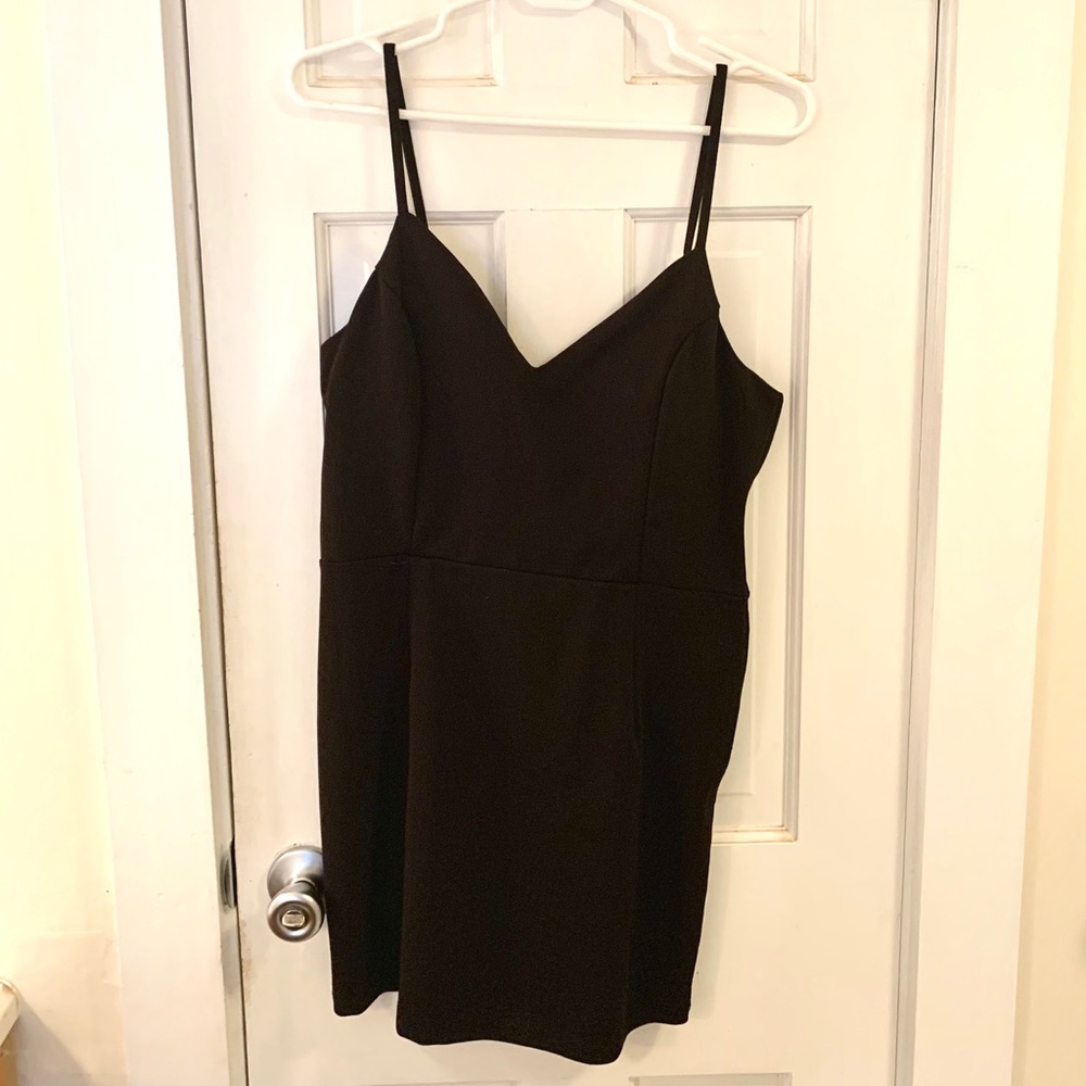 Skin Tight Black Dress